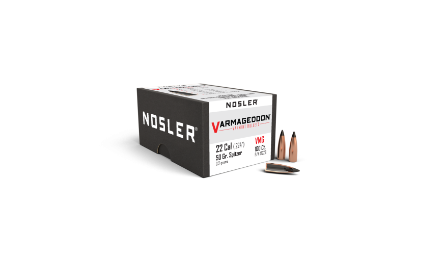 Nosler .224 50gr Varmageddon Tipped (100ct)