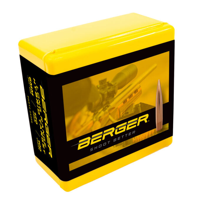 Berger 6mm .243 120gr LR Hybrid Target (100ct)