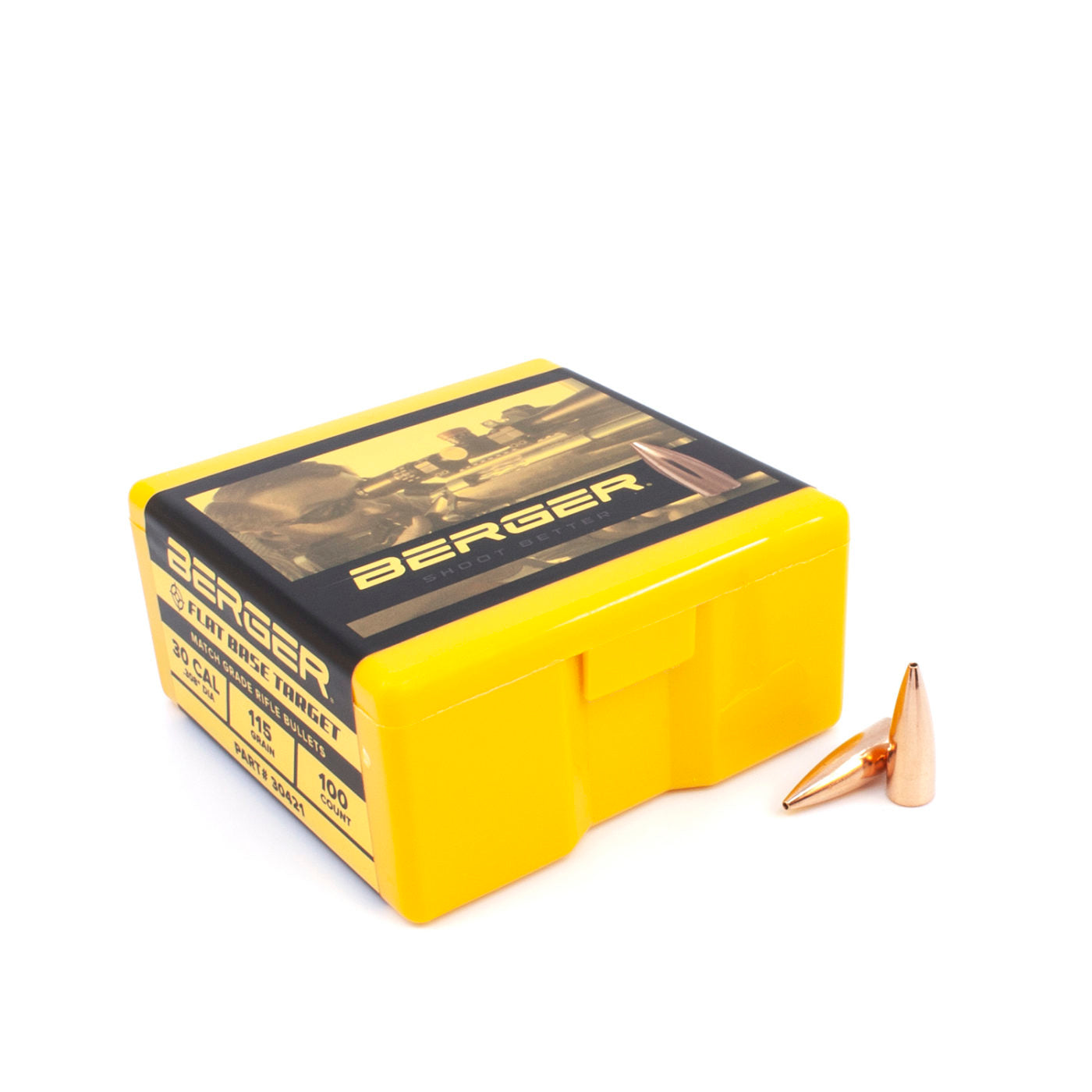 Berger 30 Cal .308 115gr FB Target (100ct)