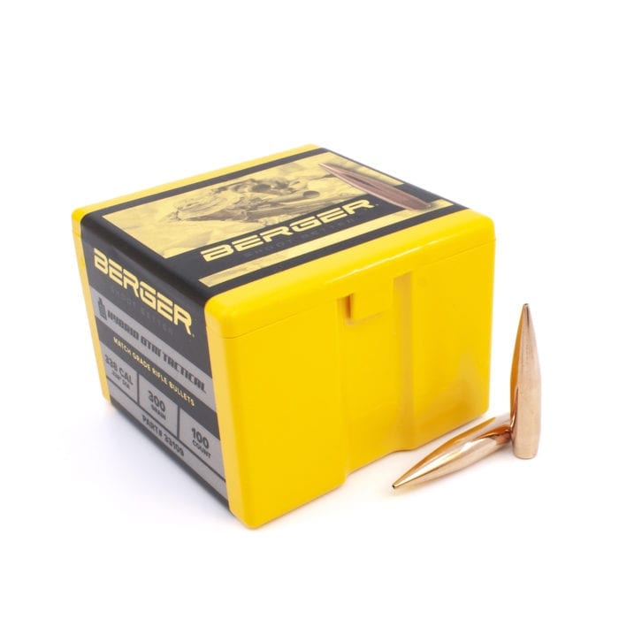 Berger 338 Cal .338 300gr Hybrid OTM Tactical (100ct)