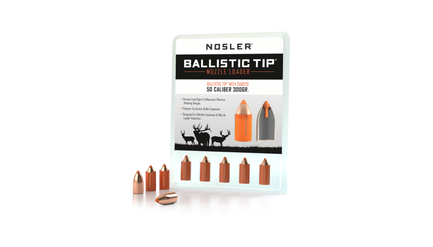 Nosler Ballistic Tip Muzzleloading 50 Cal 300gr