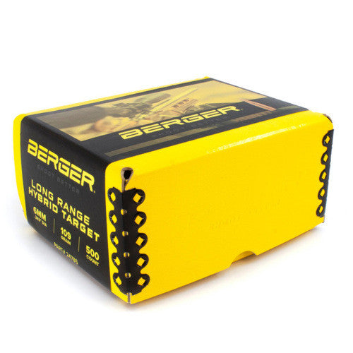 Berger 6mm .243 109gr Hybrid Target (1500ct)