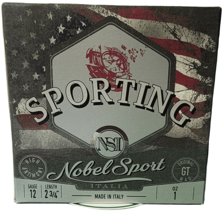 Nobel Sport 12ga 1oz #8 (1250 fps) 5% Antimony