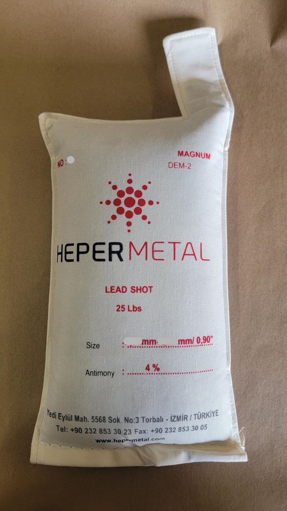 Heper Shot #8.5 (4% Antimony)