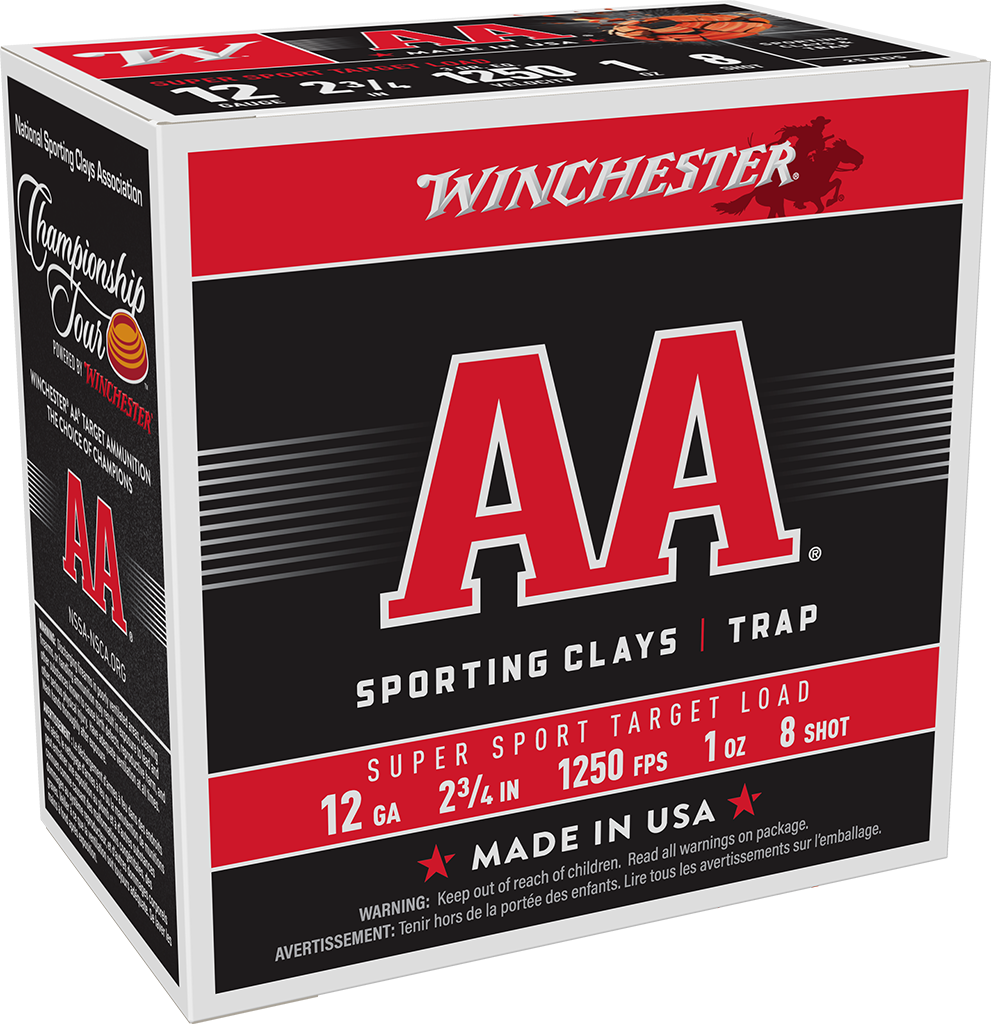 Winchester AA 12ga 1oz #8 (1250 fps)