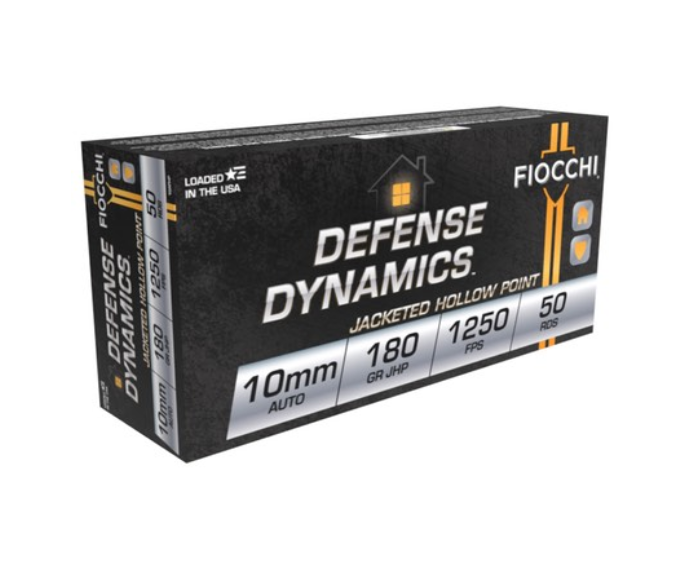 Fiocchi 10mm Auto 180gr JHP (50ct)