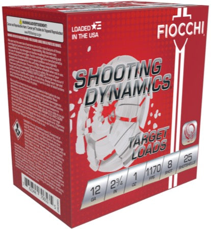 Fiocchi Shooting Dynamics 12ga. 1 oz. #8 (1170 fps)
