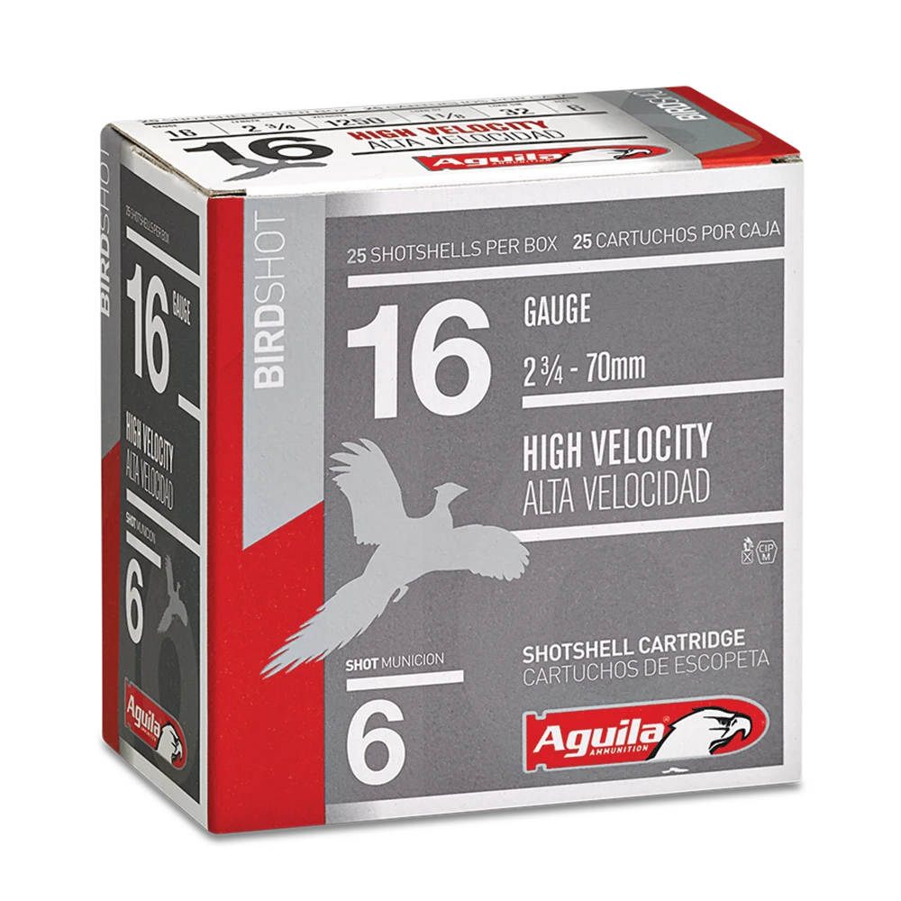 Aguila 16ga. 1 1/8 oz. #6 (1240 fps)