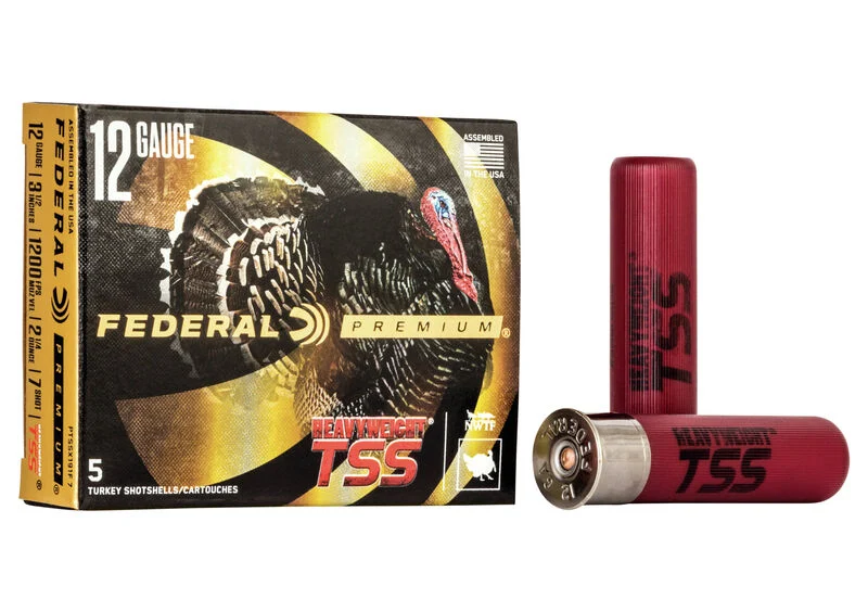 Federal TSS 12ga. 3 1/2" 2 1/4 oz. #7 (1200 fps) (5ct)
