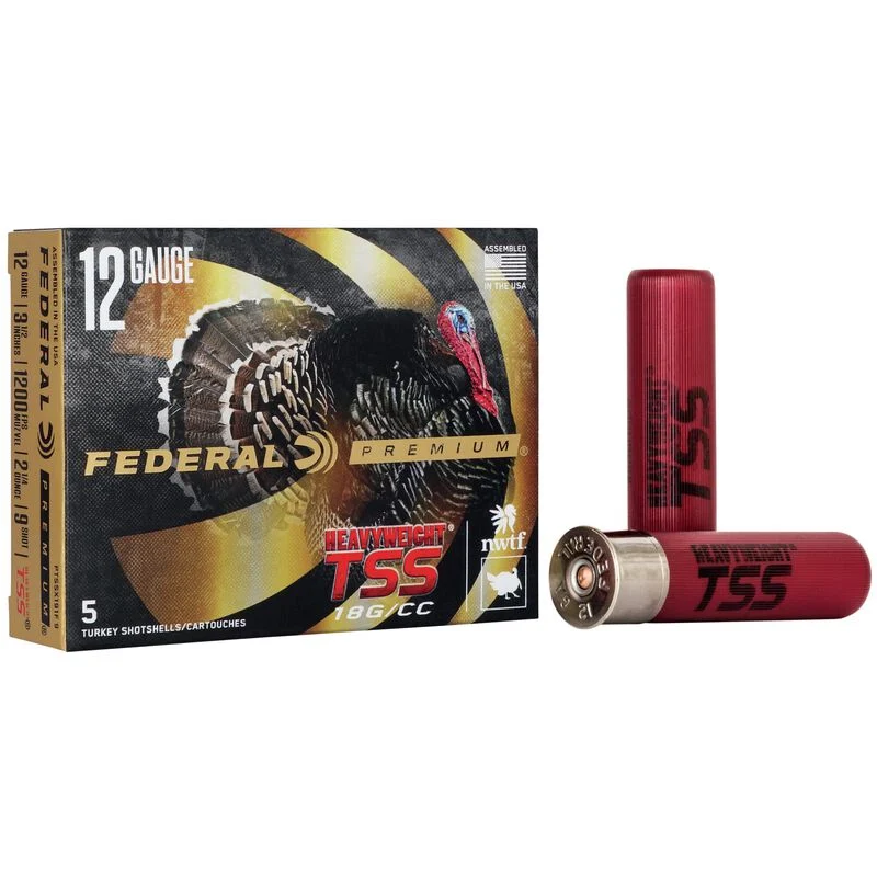 Federal TSS 12ga. 3 1/2" 2 1/4 oz. #9 (1200 fps) (5ct)