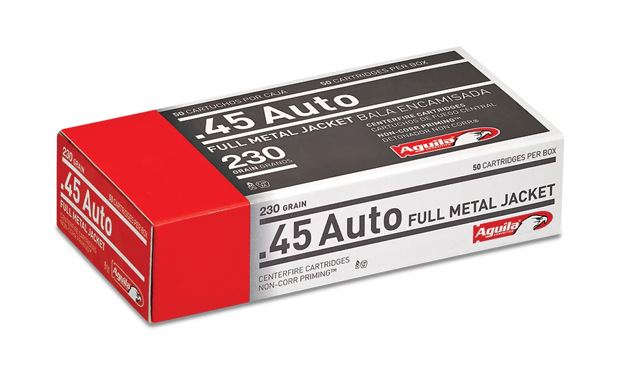 Aguila 45 Auto 230gr FMJ (50ct)