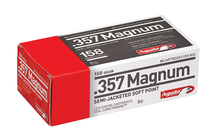 Aguila 357 Mag 158gr SJHP (50ct)