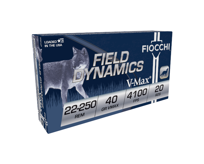 Fiocchi 22-250 Rem. 40gr V-Max (20ct)
