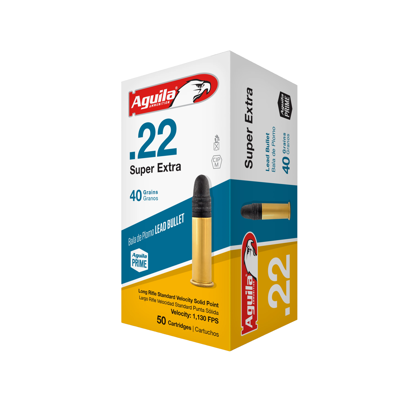 Aguila .22 LR SV SP 40gr - Blue/Yellow Box (50ct)