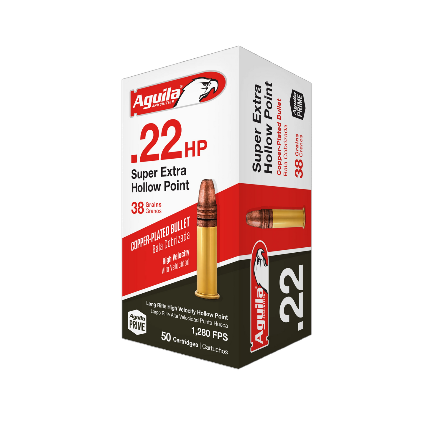 Aguila .22 LR HV HP 38gr (50ct)