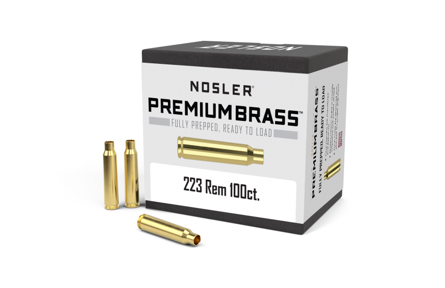 Nosler Custom Brass 223 Rem. (100 ct.)