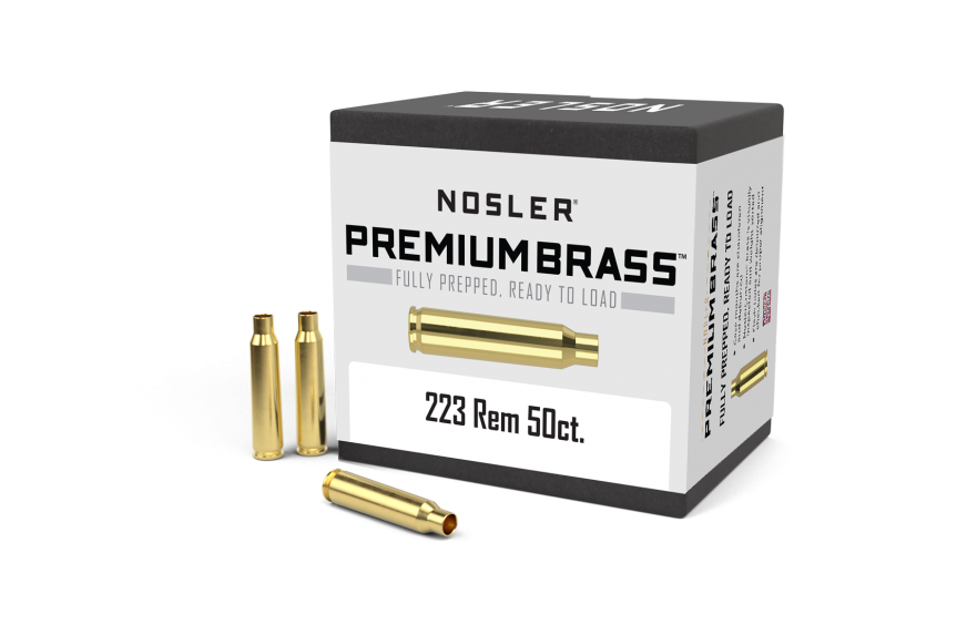 Nosler Custom Brass 223 Rem (50 ct.)