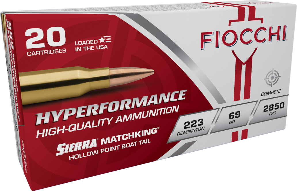 Fiocchi 223 Rem. 69gr HPBT MatchKing (20ct)