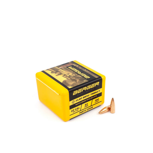 Berger 22 Cal .224 52gr FB Target (100ct)