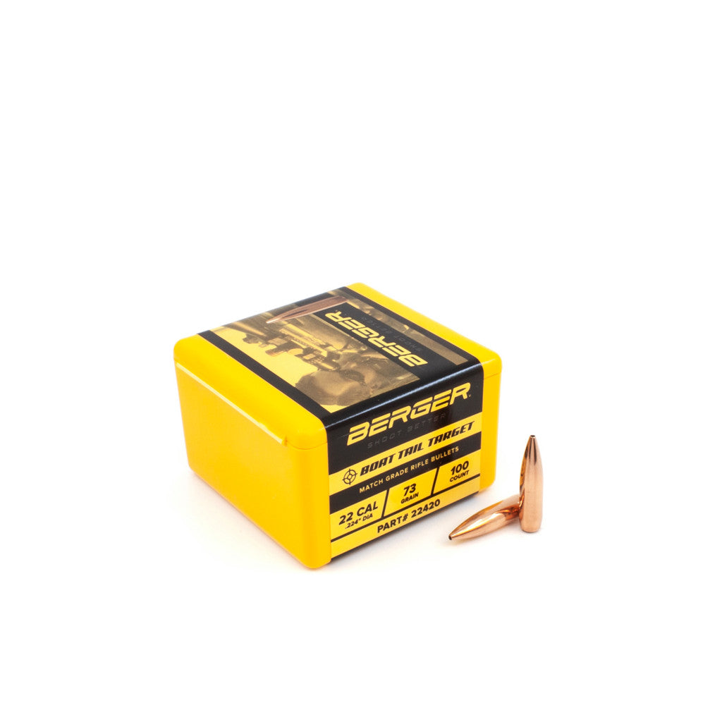 Berger 22 Cal .224 73gr BT Target (100ct)