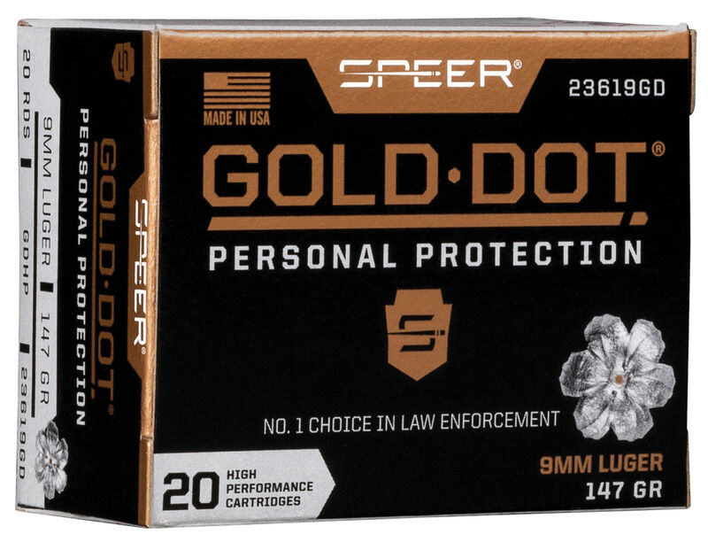 Speer 9mm 147gr GDHP (20ct)