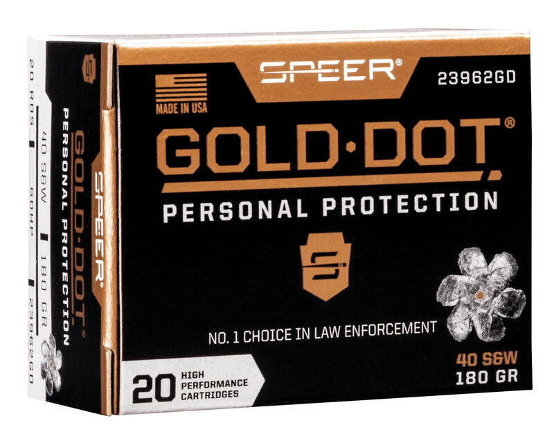 Speer 40 S&W 180gr GDHP (20ct)
