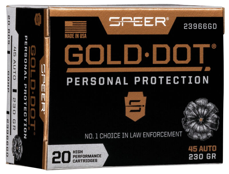 Speer 45 Auto 230gr GDHP (20ct)