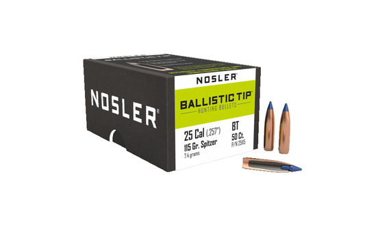 Nosler 25 Cal .257 115gr Ballistic Tip (50ct)