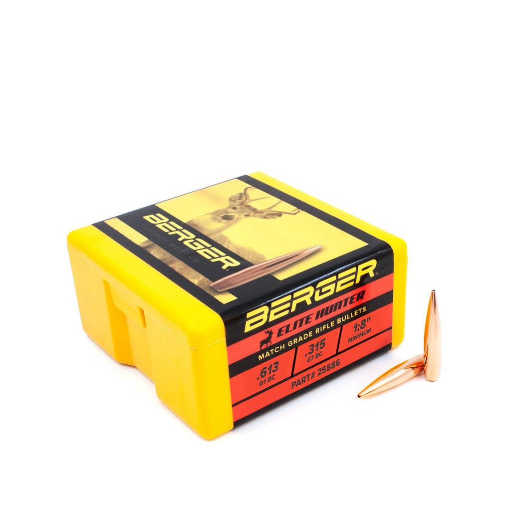 Berger 25 Cal .257 133gr Elite Hunter (100ct)