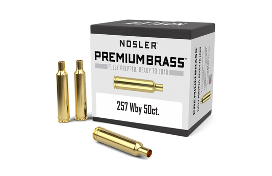 Nosler Custom Brass 257 WBY (50 ct.)