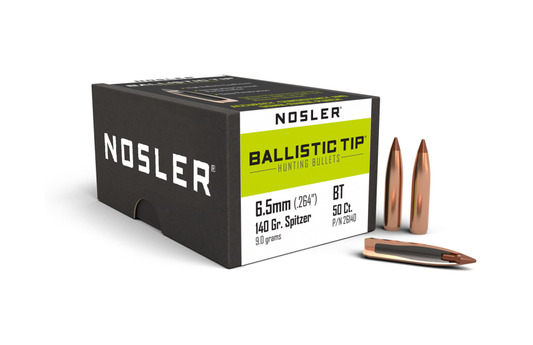Nosler 6.5mm .264 140gr Ballistic Tip (50ct)