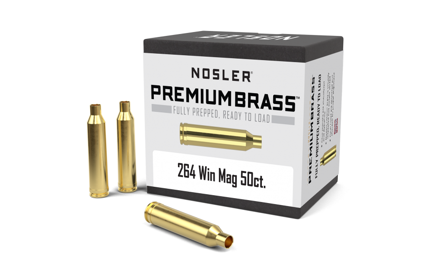 Nosler Custom Brass 264 Win Mag (50 ct.)