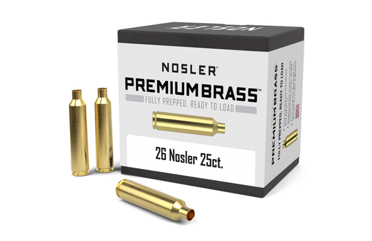 Nosler Custom Brass 26 Nosler (25 ct.)