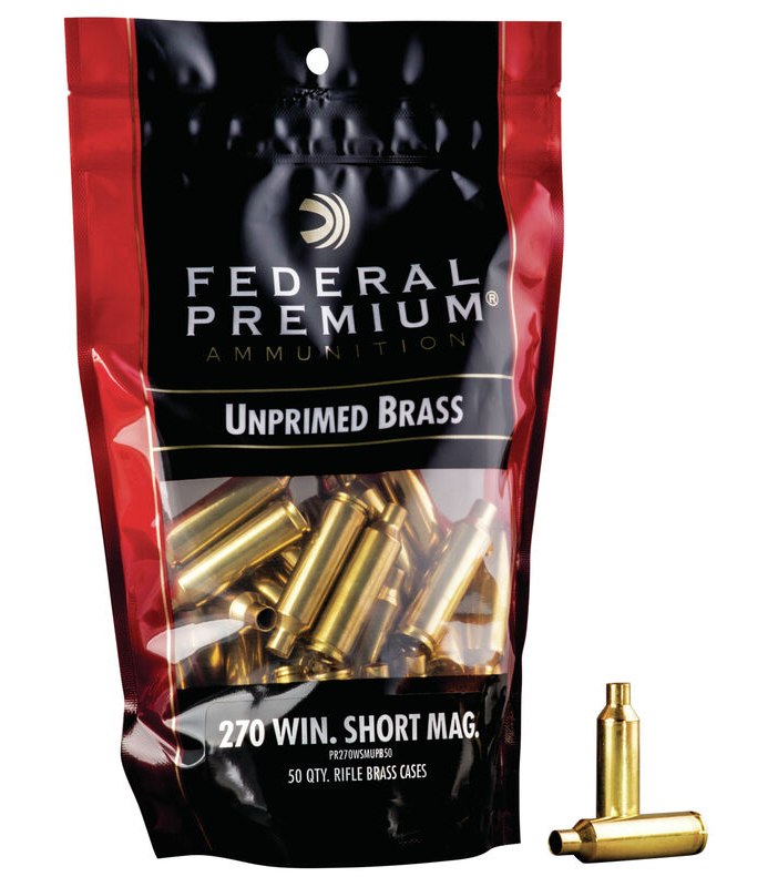 Federal 270 WSM Brass (50ct)