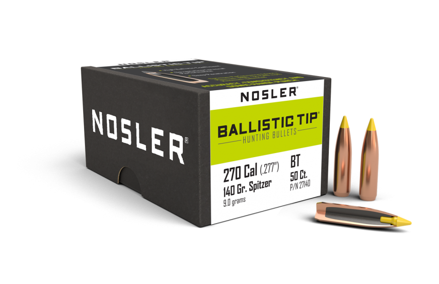 Nosler 270 Cal .277 140gr Ballistic Tip (50ct)