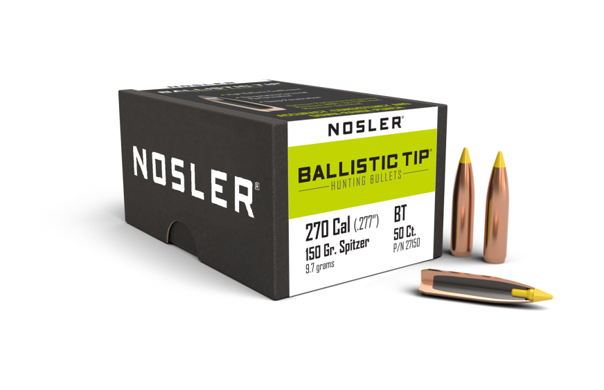 Nosler 270 Cal .277 150gr Ballistic Tip (50ct)