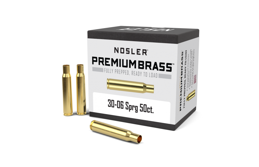Nosler Custom Brass 30-06 Springfield (50 ct.)