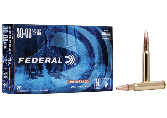 Federal 30-06 SPRG 150gr Power Shok (20ct)