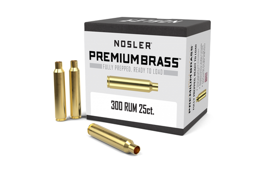 Nosler Custom Brass 300 Rem Ultra Mag (25 ct.)