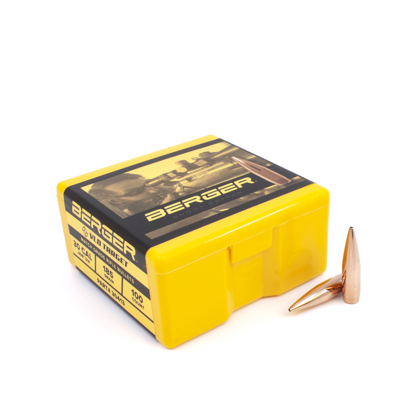 Berger 30 Cal .308 185gr VLD Target (100ct)