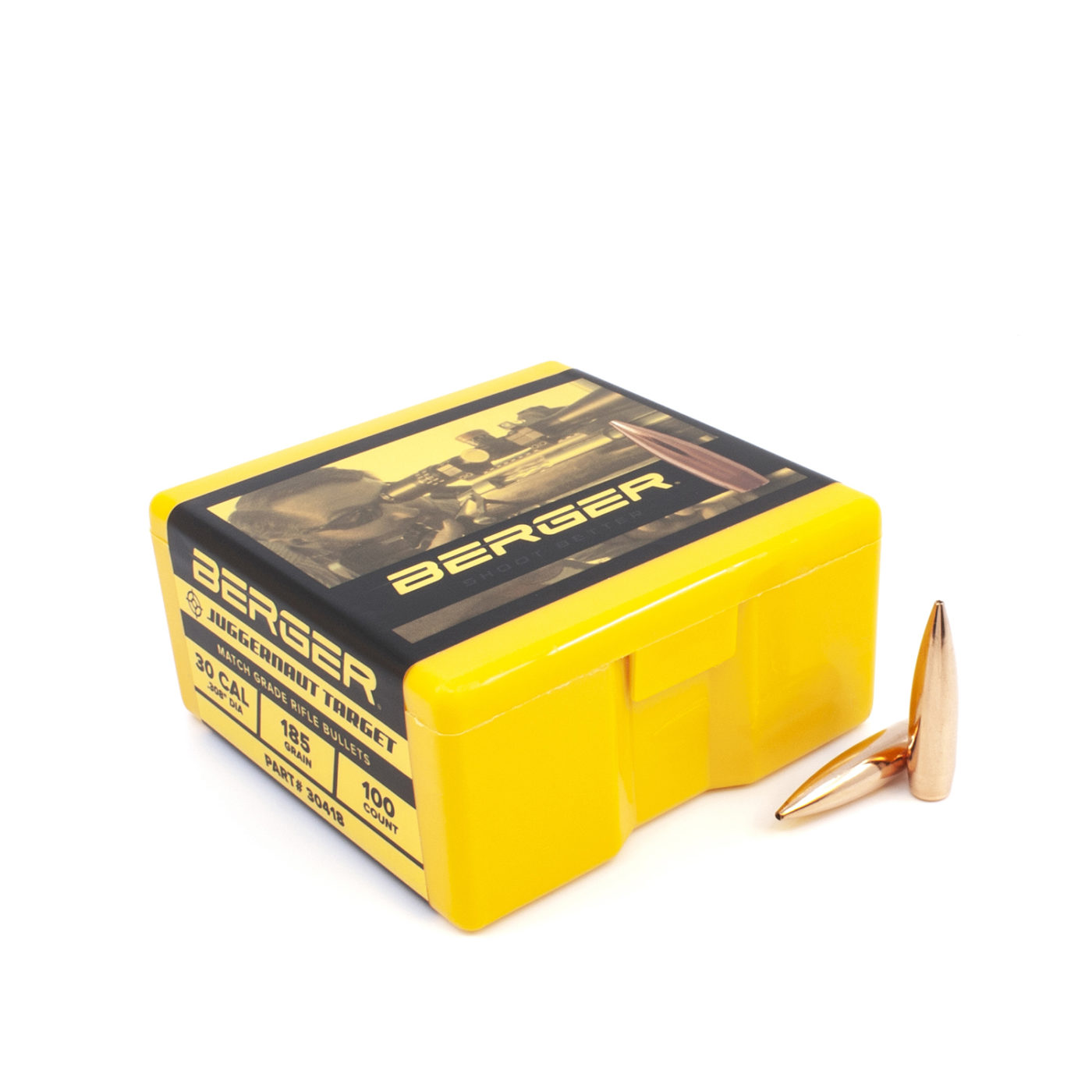 Berger 30 Cal .308 185gr Juggernaut Target (100ct)