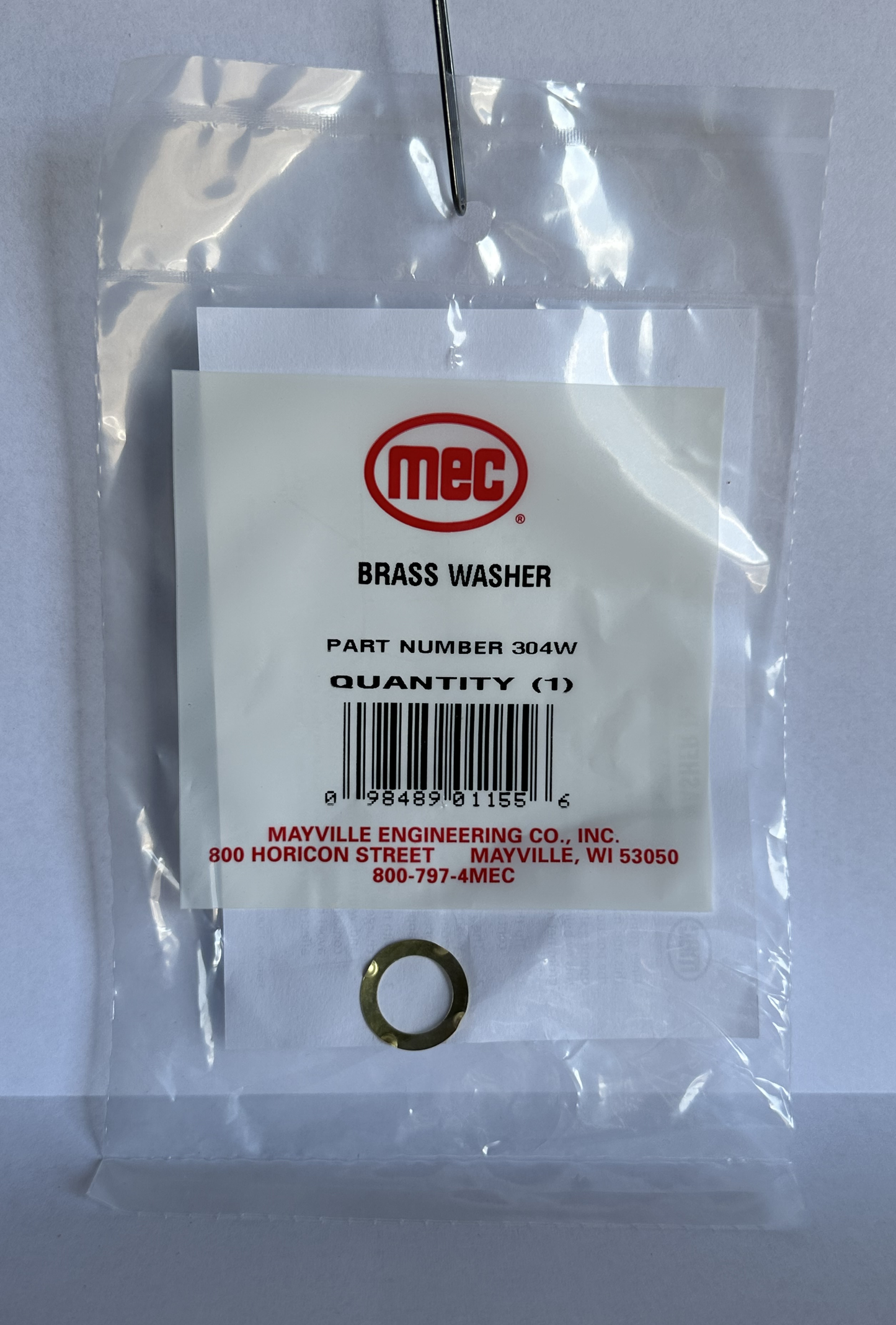MEC Brass Washer
