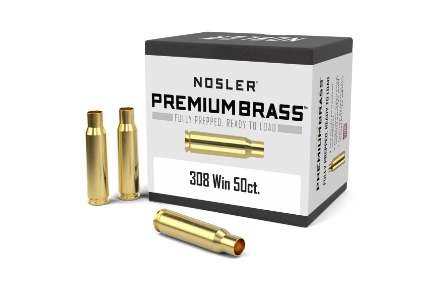 Nosler Custom Brass 308 Win. (50 ct.)