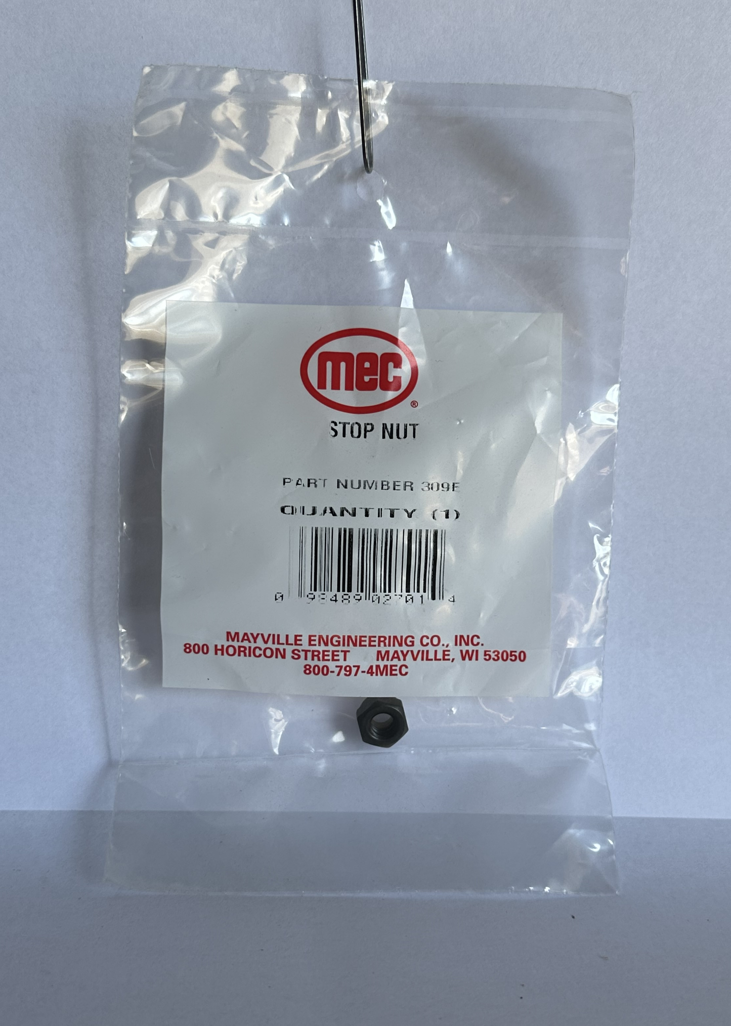 MEC Stop Nut 1/4-20