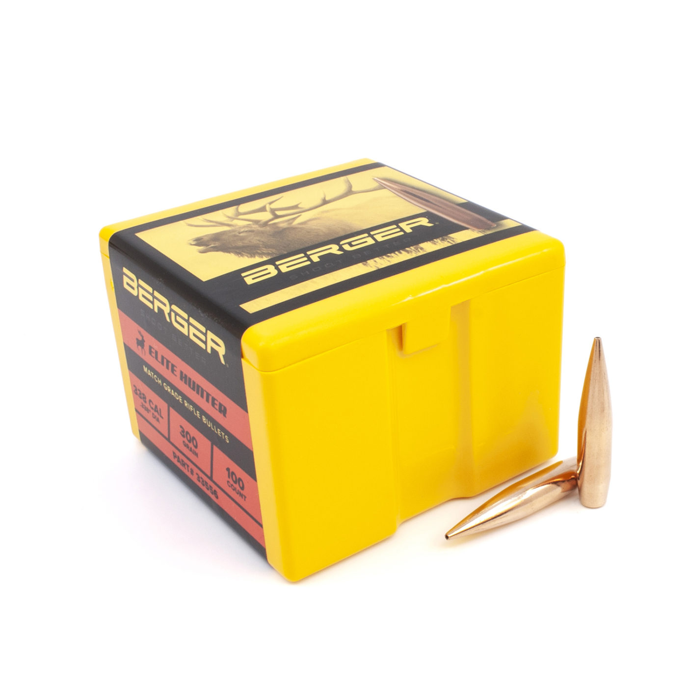 Berger 338 Cal .338 300gr Elite Hunter (100ct)