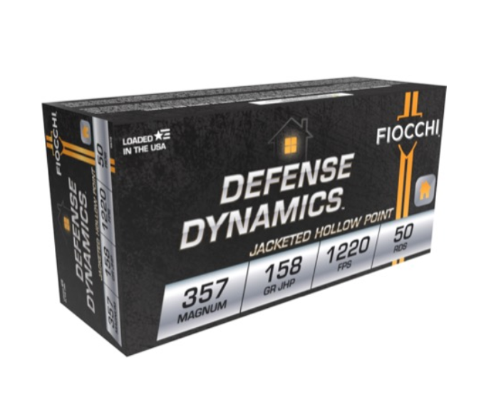 Fiocchi 357 Mag 158gr JHP (50ct)