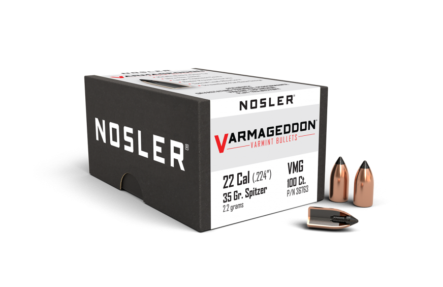 Nosler 22 Cal .224 35gr Varmageddon Tipped (100ct)