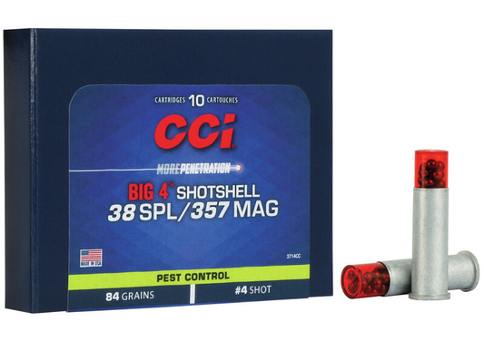 CCI 38 Special/357 Mag Big 4 Shotshell