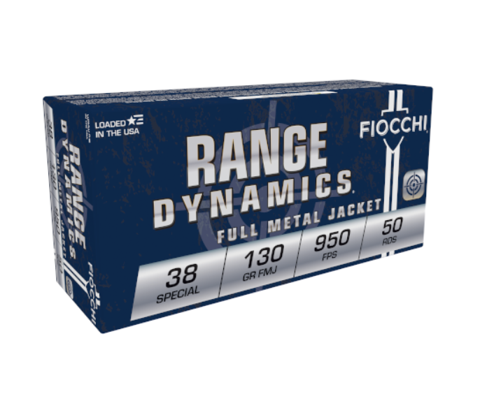 Fiocchi 38 Special 130gr FMJ (50ct)