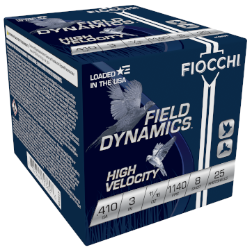 Fiocchi High Velocity 410 3" 11/16 oz #8 (1140 fps)